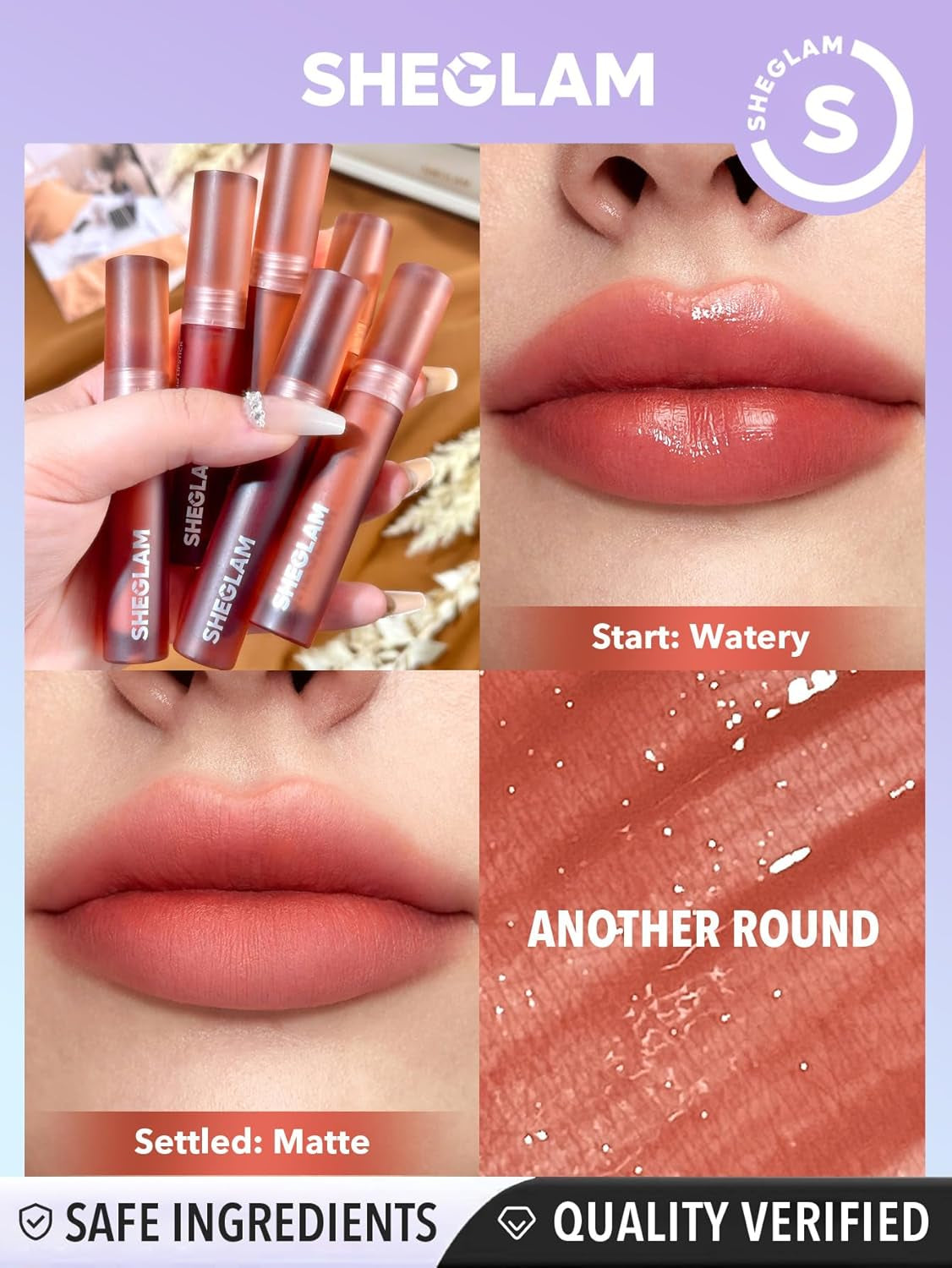 Soft Haze Lip Blur Waterproof Liquid Lipstick Matte Transfer-Proof Lip Tint Lasting Super Stay Lip Stain-Another Round