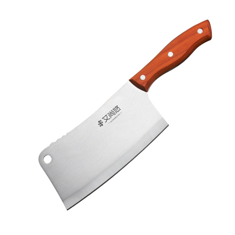 Kitchen Knife Combination Chop Bone Slice Stainless Steel Household Kitchenware Convenient To Use Qilin Net Red