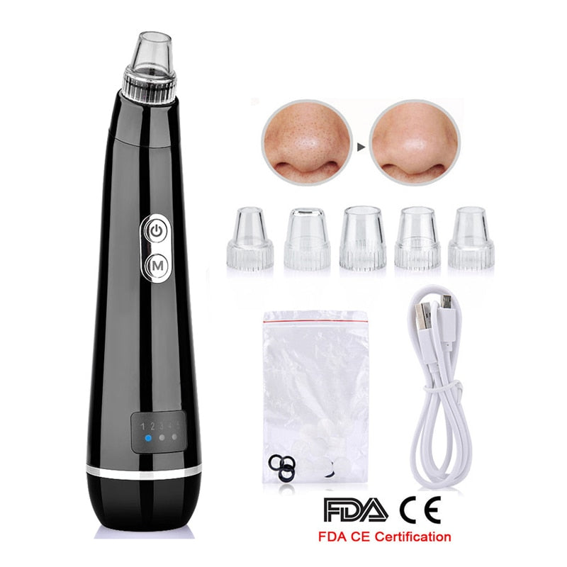 Blackhead Skin Care Dropshipping Discounted Price Face Deep Pore Acne Pimple Removal Vacuum Suction Facial Diamond Beauty Tool