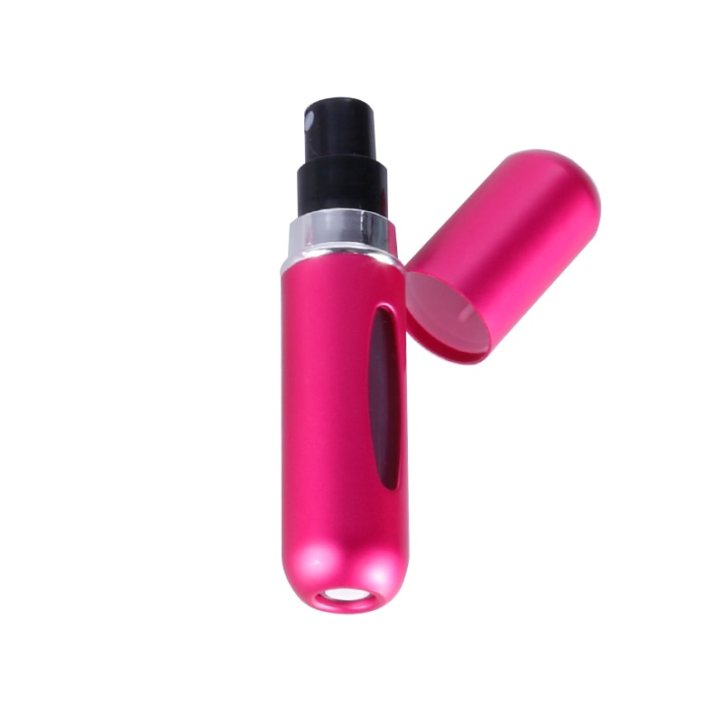 OSHIONER 5ml 8ml Refillable Mini Perfume Spray Bottle Aluminum Spray Atomizer Portable Travel Cosmetic Container Perfume Bottle