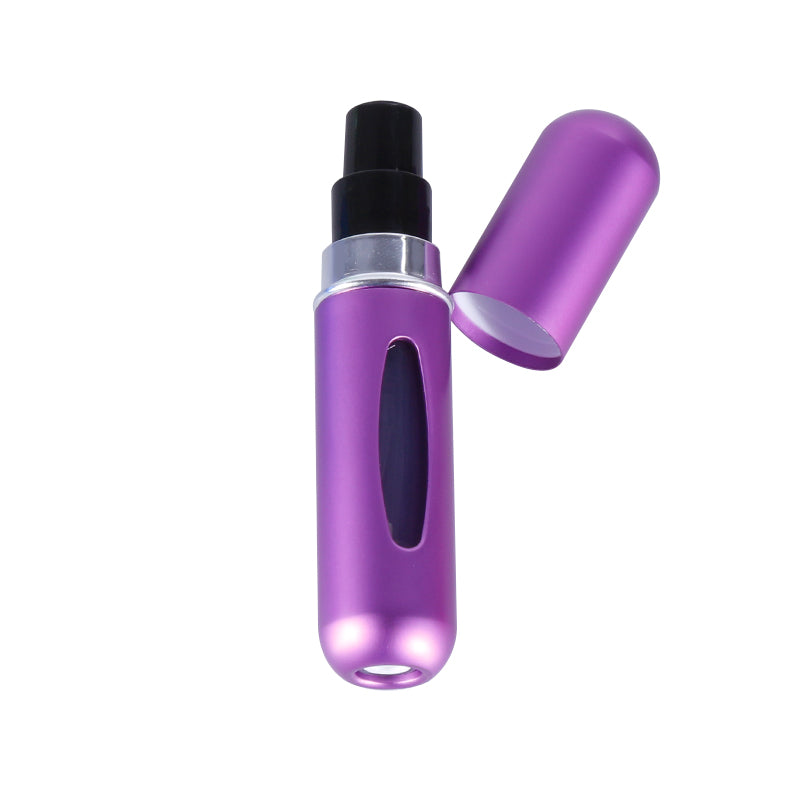 OSHIONER 5ml 8ml Refillable Mini Perfume Spray Bottle Aluminum Spray Atomizer Portable Travel Cosmetic Container Perfume Bottle