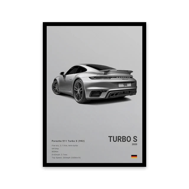 Car Wall Art Canvas