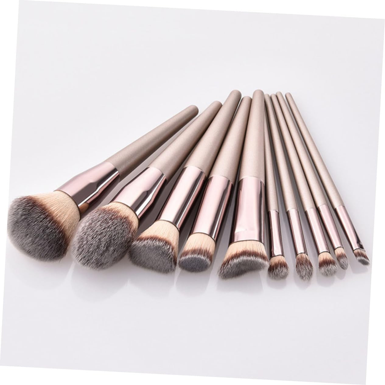 10 Pcs Makeup Brush Set Makeup Brush Cleaner Lip Liner Mascara Wands Makeup Brush Makeup Brush Holder Makeup Case Makeup Brushes Makeup Palette Makeup Kit Aluminum Tube