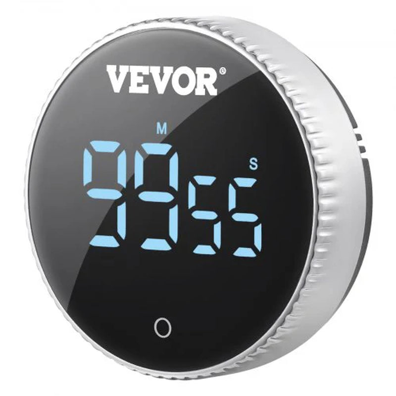 VEVOR Digital Kitchen Timer Magnetic Countdown Countup Timer & Large LED Display