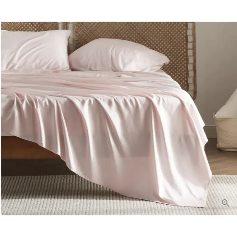 Bamboo Fiber Fitted Bed Sheet Four-Piece Set