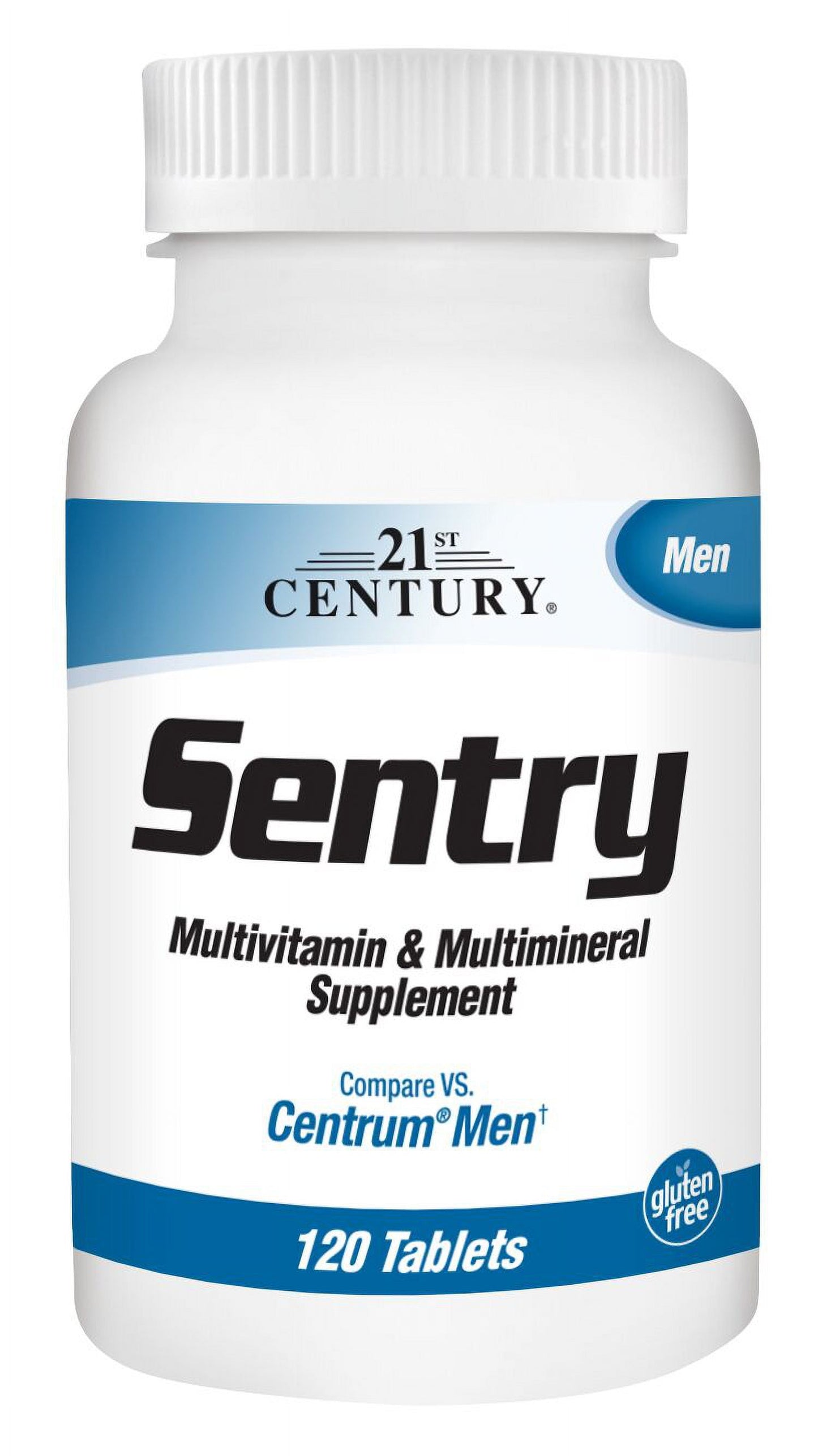 Sentry Men, Multivitamin & Multimineral Supplement, 120 Tablets