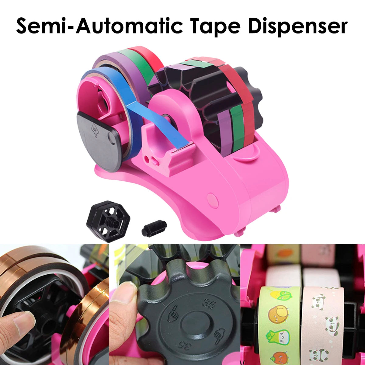 Semi-Automatic Tape Dispenser