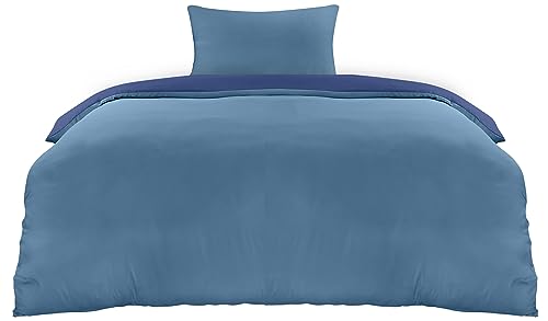 Utopia Bedding Duvet Cover Double - Soft Microfibre Polyester - Bedding Quilt Cover Set, with Pillow cases (Grey)