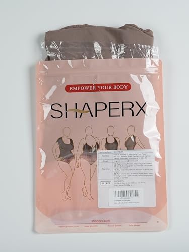 SHAPERX Women's Shapewear Bodysuit Tummy Control Body Shaper Seamless Sculpting Snatched Waist Body Suit