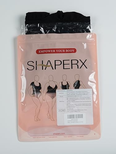 SHAPERX Women's Shapewear Bodysuit Tummy Control Body Shaper Seamless Sculpting Snatched Waist Body Suit