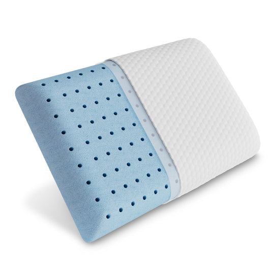 Latex pillow high pillow, high rebound and no deformation. Heightened and thickened hard bread pillow core. Rubber cervical vertebra pillow core