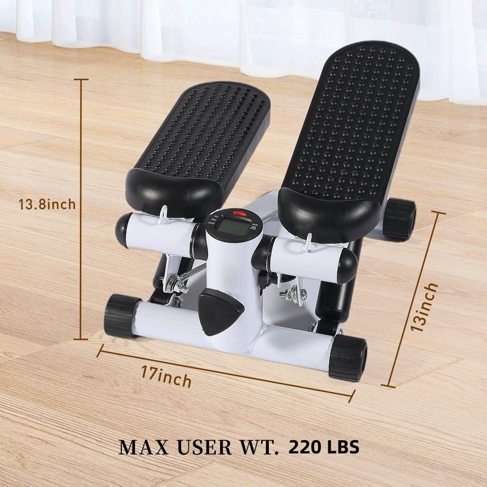 Stepper household silent small female slimming leg weight loss artifact multi-function in-situ mountain climbing foot exercise fitness equipment