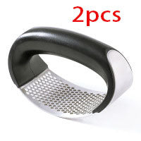 Upgraded Stainless Steel Garlic Press Squeezer Manual Garlic Ginger Rocker Crusher Garlic Cutting Mince Tools Kitchen Gadgets