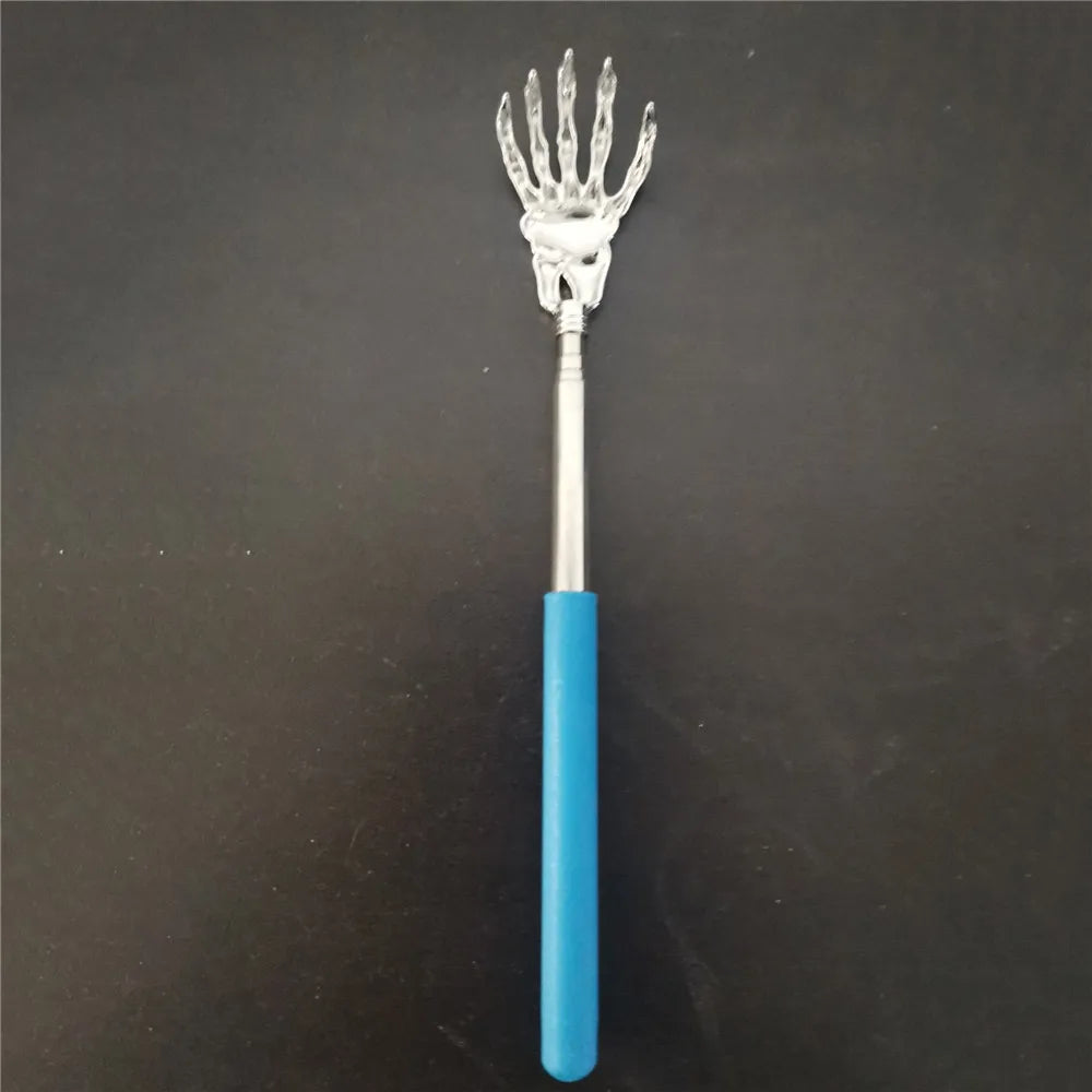 Stainless Steel Back Scratcher Telescopic Scratching Massager Extendable Itch Old Man Happy Health Products Hackle Handicrafts