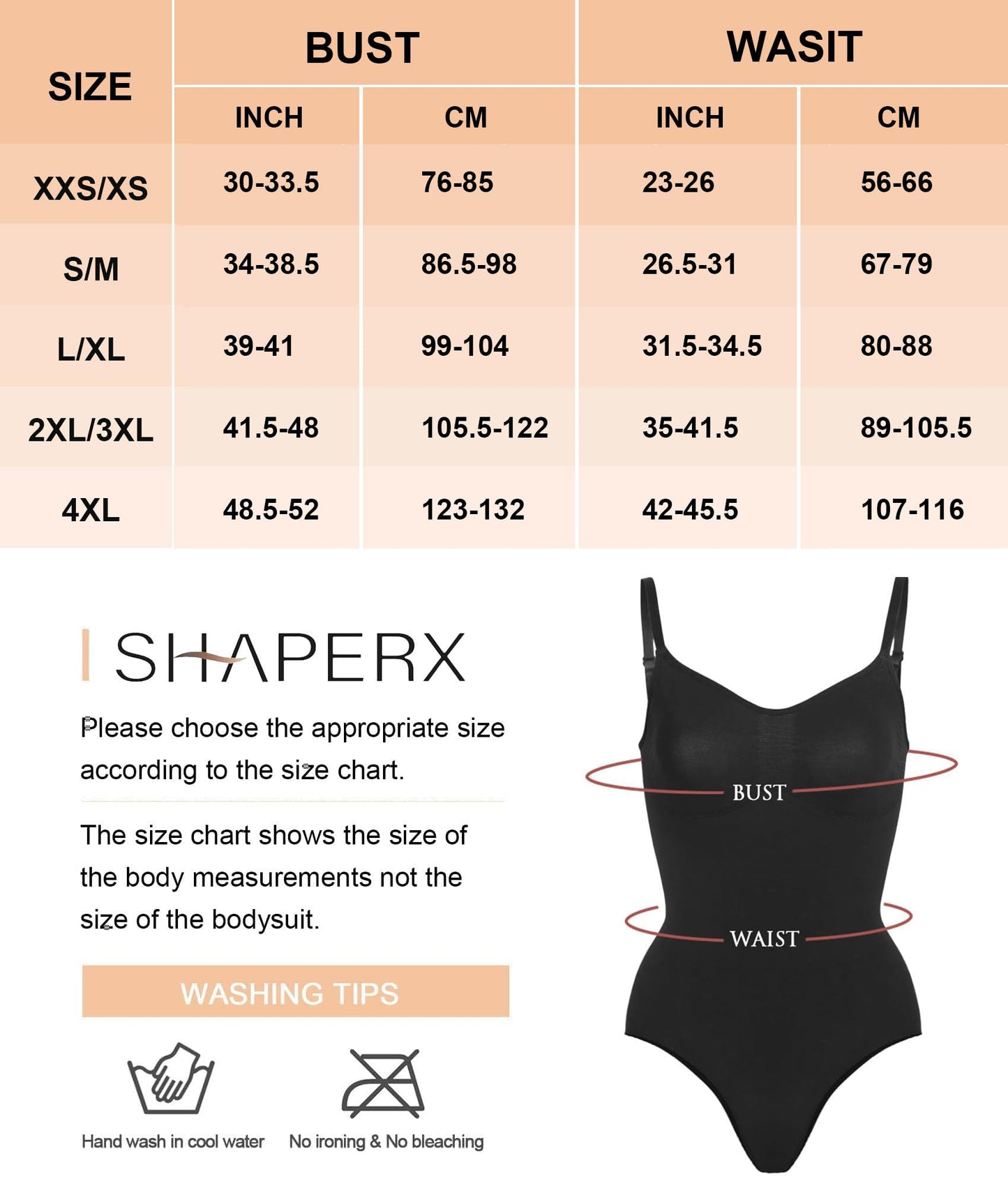 SHAPERX Women's Shapewear Bodysuit Tummy Control Body Shaper Seamless Sculpting Snatched Waist Body Suit