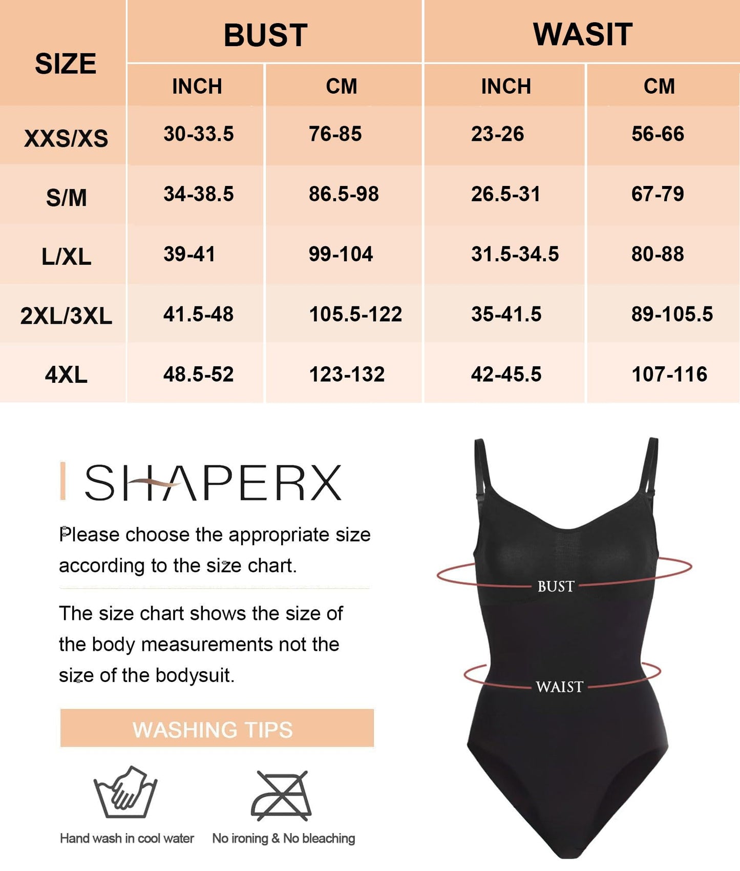 SHAPERX Women's Shapewear Bodysuit Tummy Control Body Shaper Seamless Sculpting Snatched Waist Body Suit