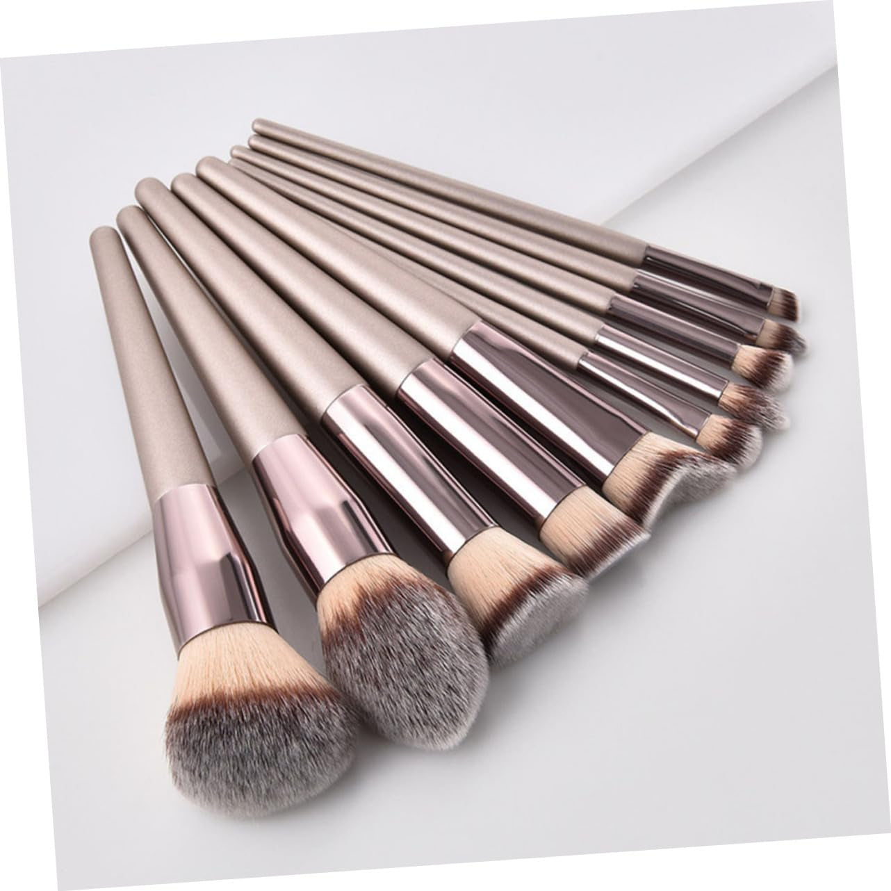 10 Pcs Makeup Brush Set Makeup Brush Cleaner Lip Liner Mascara Wands Makeup Brush Makeup Brush Holder Makeup Case Makeup Brushes Makeup Palette Makeup Kit Aluminum Tube