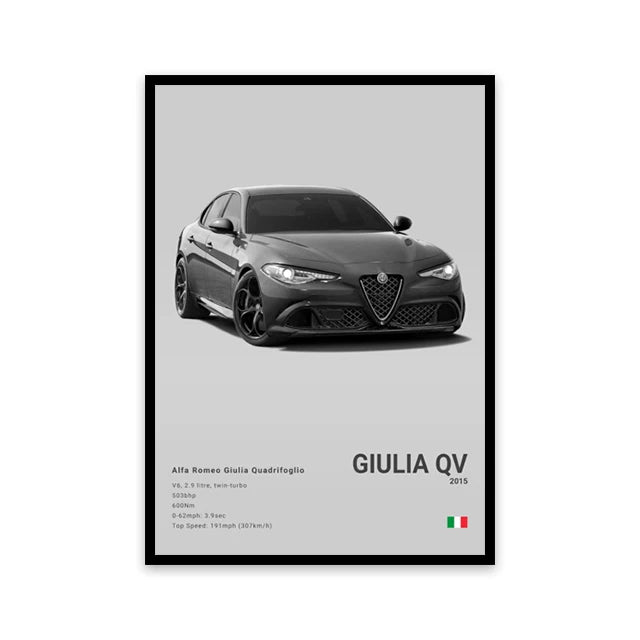 Car Wall Art Canvas