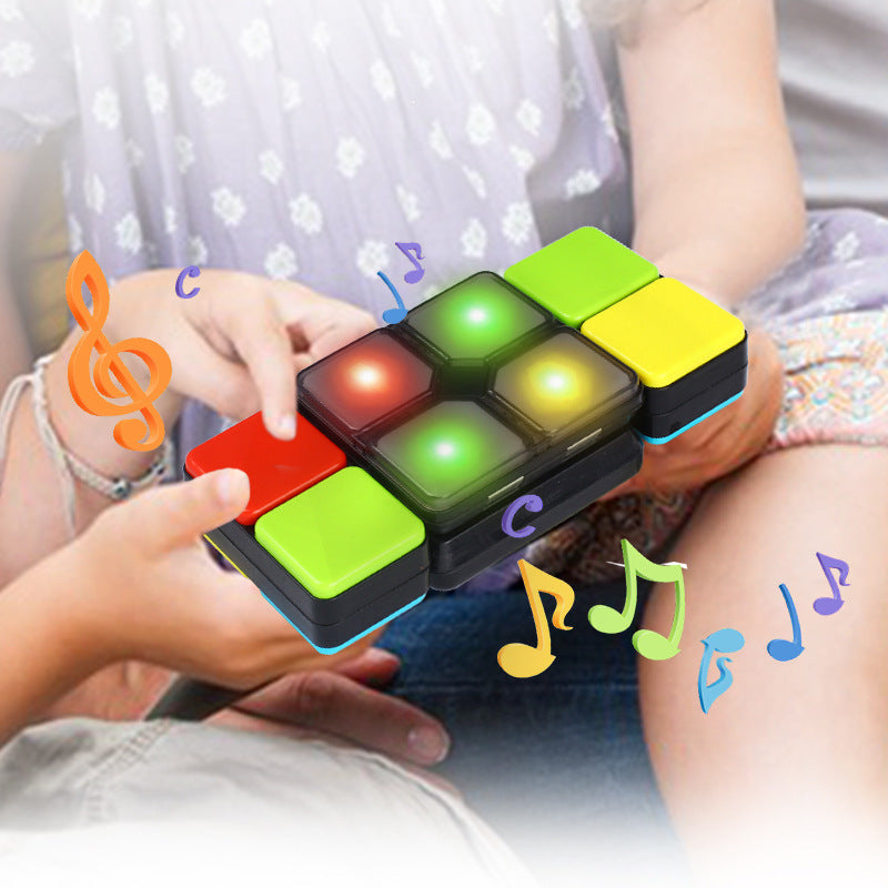 Music Game Rubik&#039;s Cube Educational Toys Luminous And Sound Variety Rubik&#039;s Cube Game Console Parent-child Interactive Toys