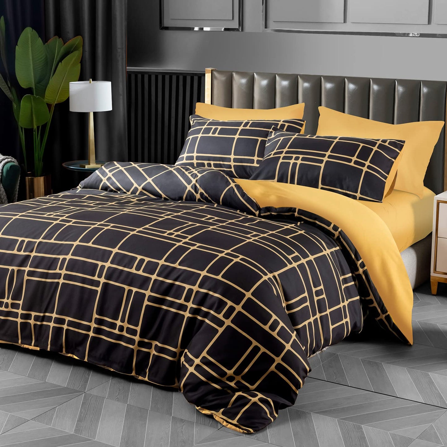 Pamposh Double Duvet Set Premium Brushed Microfiber Duvet Cover Double Ultrasoft Hypoallergenic Duvet Double Cover Set Non Iron Luxury Bedding Set With Zipper Closure