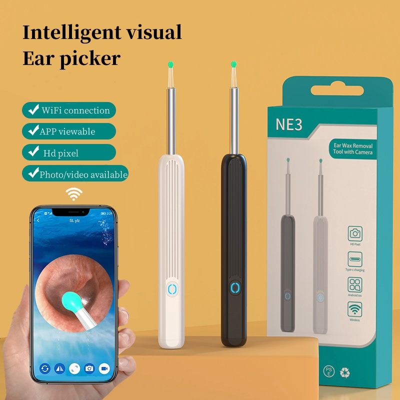 Wireless visual ear pick smart ear pick mobile phone direct connection ear pick artifact