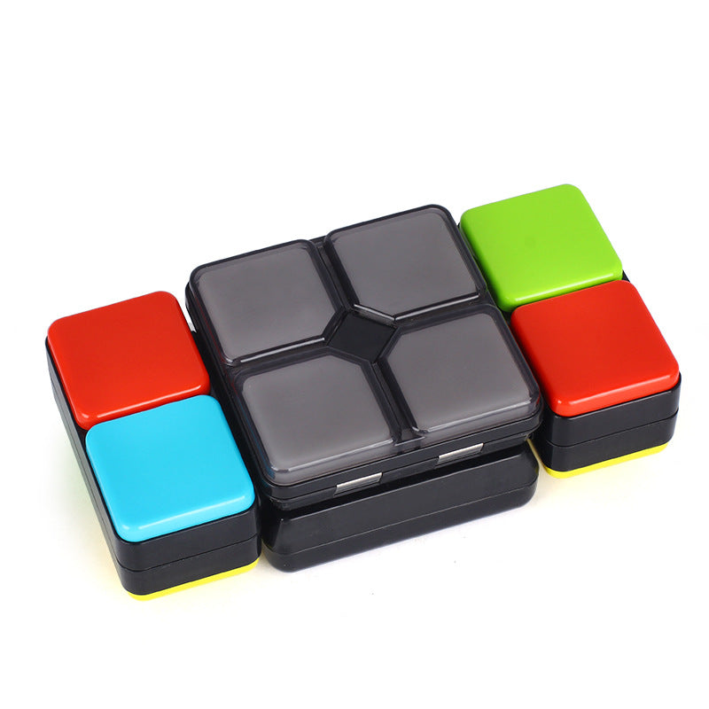 Music Game Rubik&#039;s Cube Educational Toys Luminous And Sound Variety Rubik&#039;s Cube Game Console Parent-child Interactive Toys