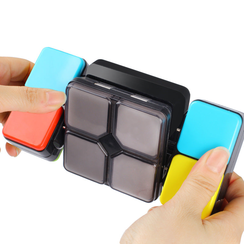 Music Game Rubik&#039;s Cube Educational Toys Luminous And Sound Variety Rubik&#039;s Cube Game Console Parent-child Interactive Toys