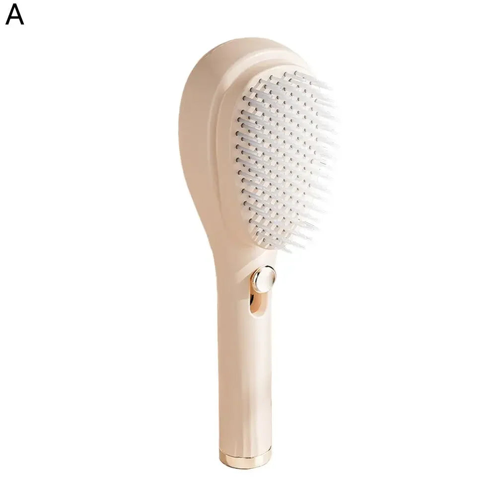 Telescopic Massage Self Clean Brush