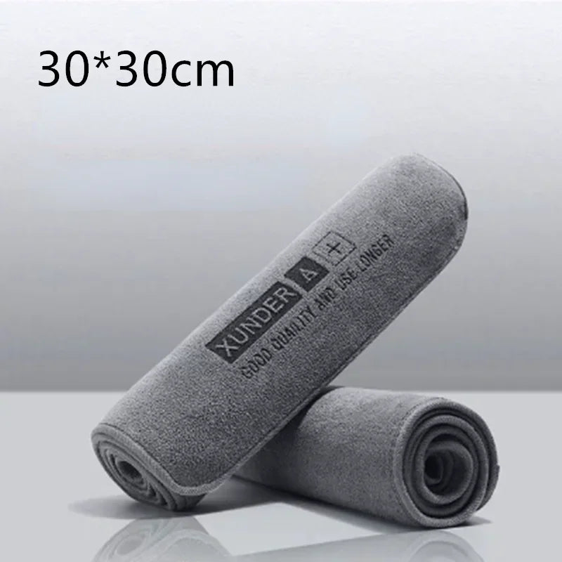 Car Wash High-End Microfiber Towel Car Cleaning Drying Cloth Hemming Car Care Cloth Detailing Wash Towel Car Cleaning