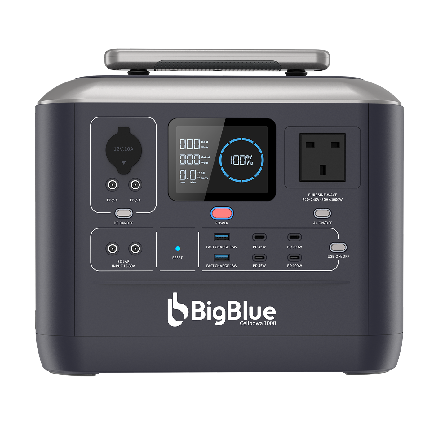 BigBlue CellPowa 1000 Portable Power Station