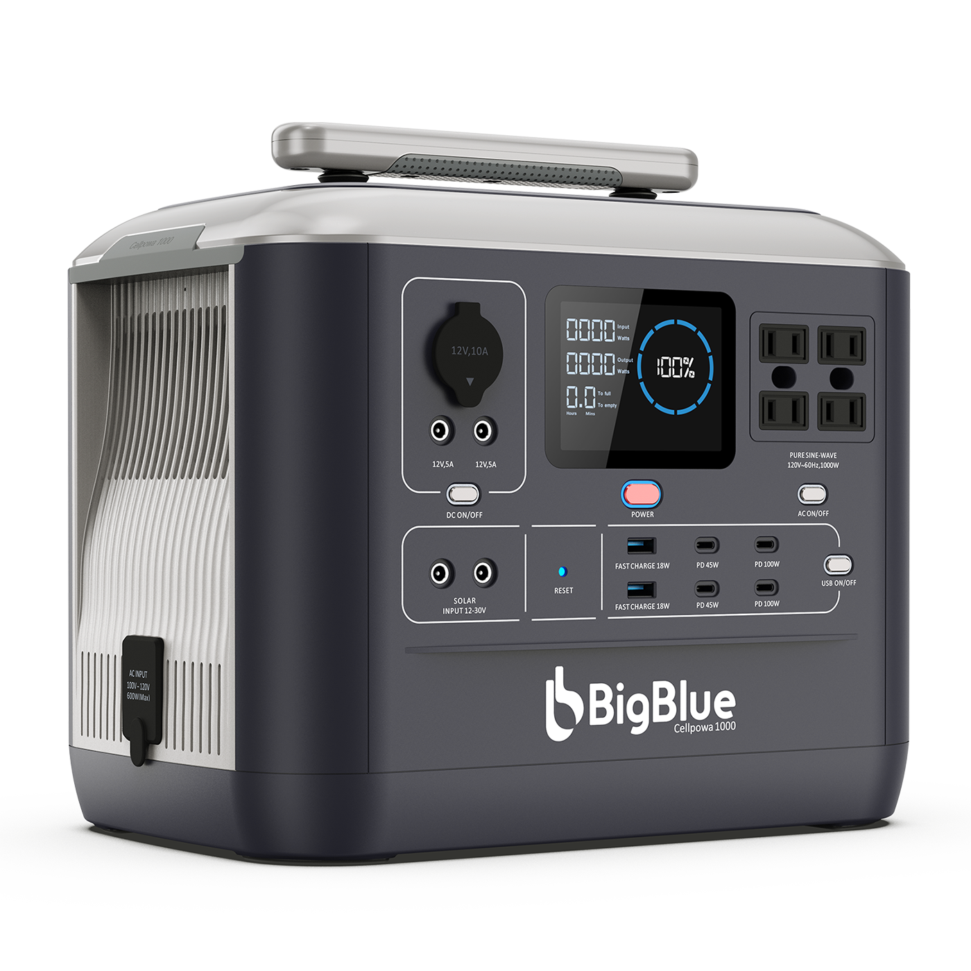 BigBlue CellPowa 1000 Portable Power Station