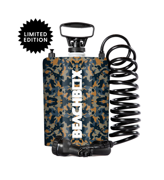 BeachBox Portable Shower Tank - 'Camo' [Limited Edition]