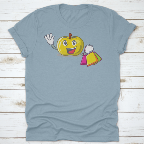 Cute Design, Unique Design, Refreshing Design, Shopping Yellow Apple