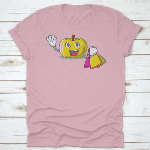 Cute Design, Unique Design, Refreshing Design, Shopping Yellow Apple