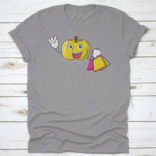 Cute Design, Unique Design, Refreshing Design, Shopping Yellow Apple