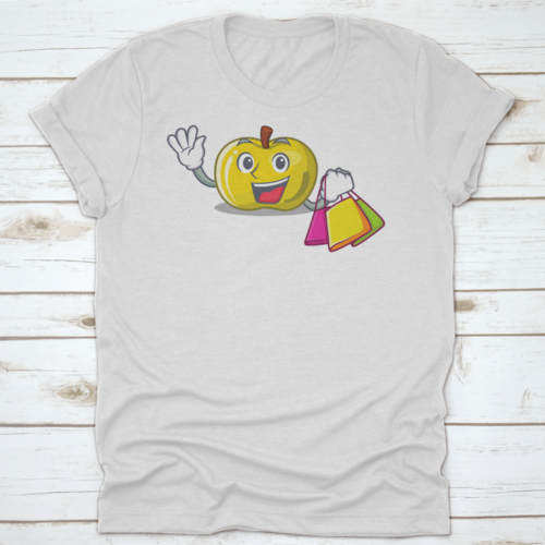 Cute Design, Unique Design, Refreshing Design, Shopping Yellow Apple