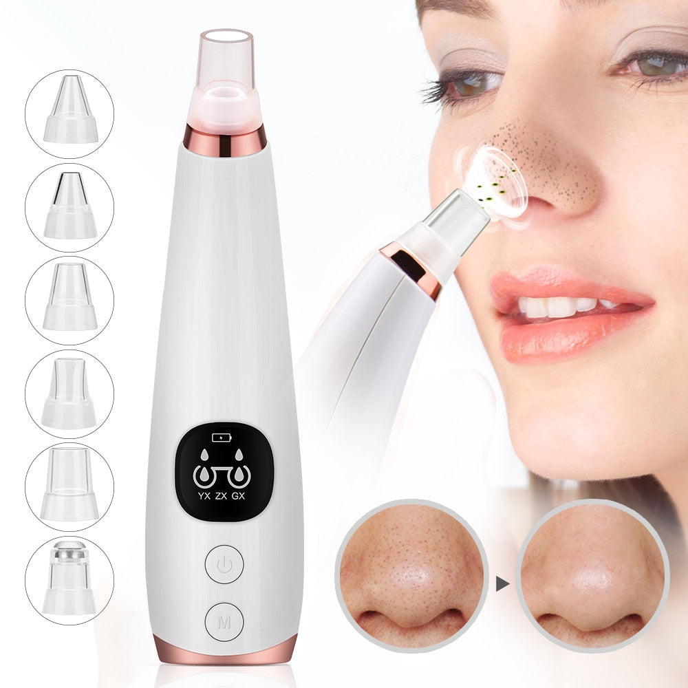 Blackhead Skin Care Dropshipping Discounted Price Face Deep Pore Acne Pimple Removal Vacuum Suction Facial Diamond Beauty Tool