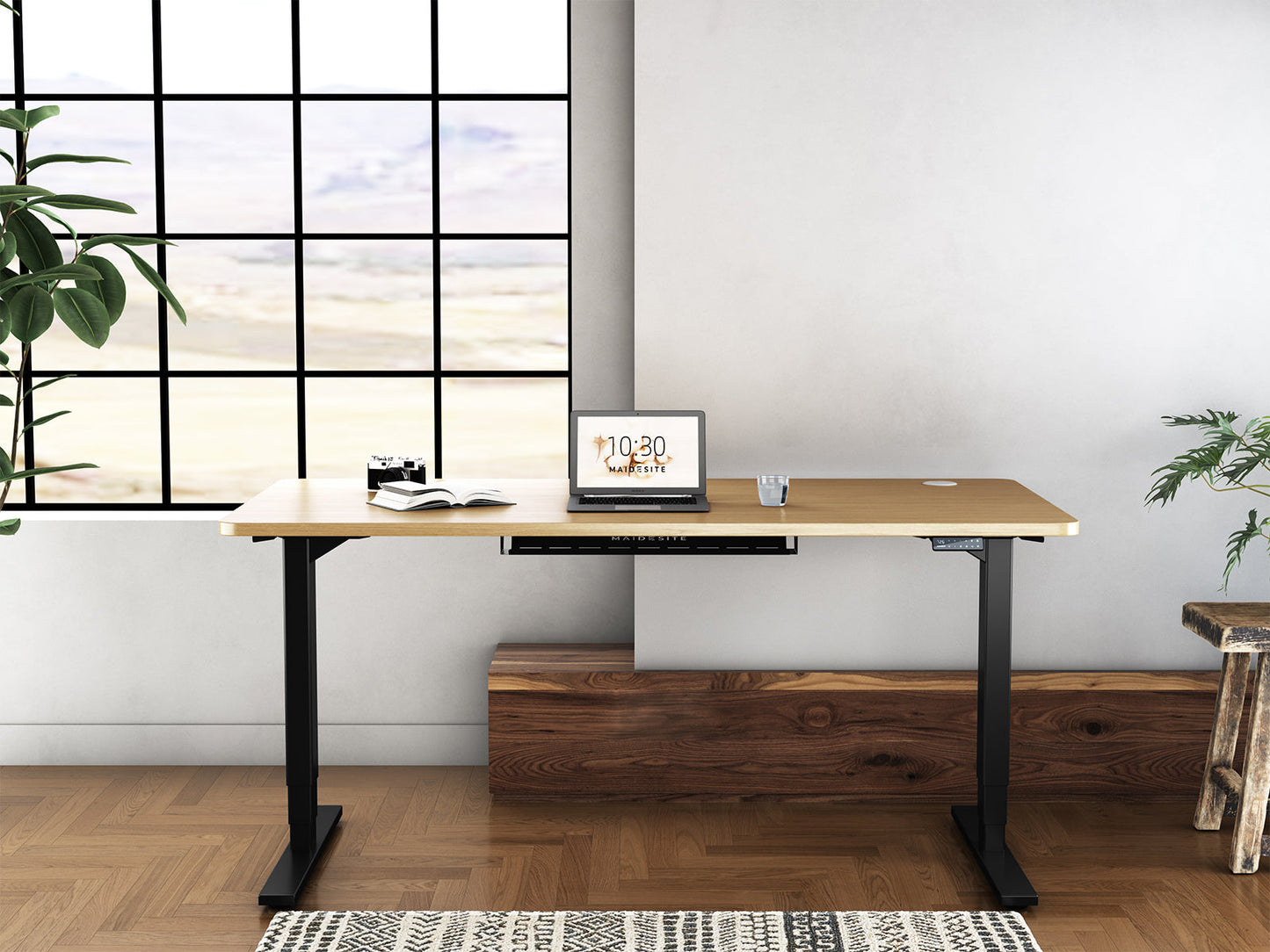 Maidesite T2 Pro Plus - Electric Height Adjustable Standing Desk Frame