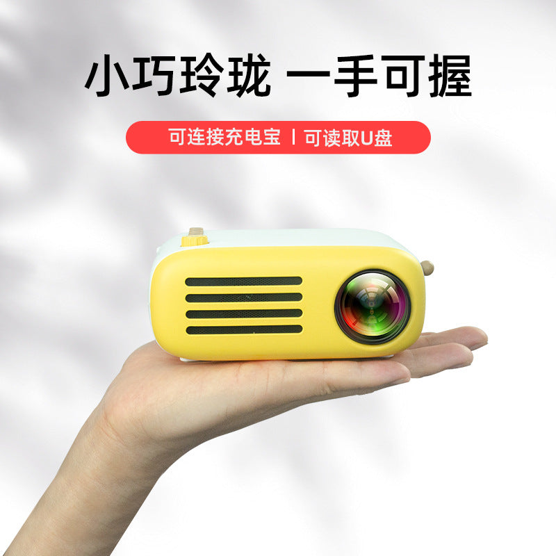 New YG200 Micro Mini Projector Home LED Portable Projector HD 1080P Projection Manufacturer