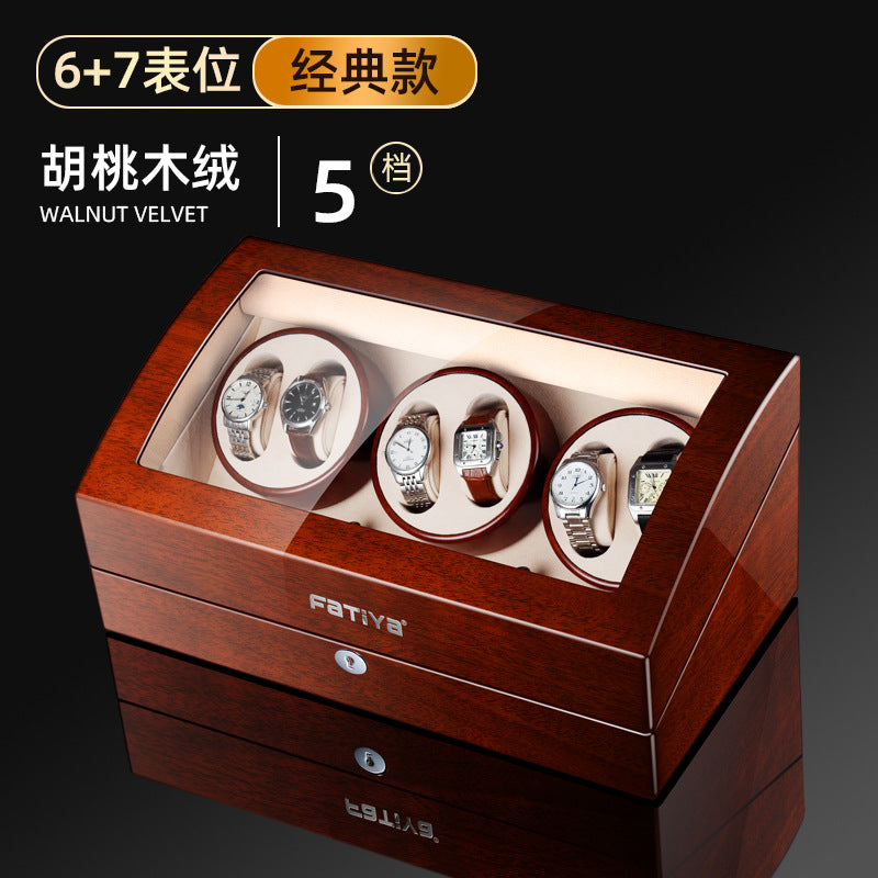 Watch Shaker Mechanical Watch Household Self-swing Watch Spinner Automatic Watch Swing Rotating Watch Box Winding Storage Box