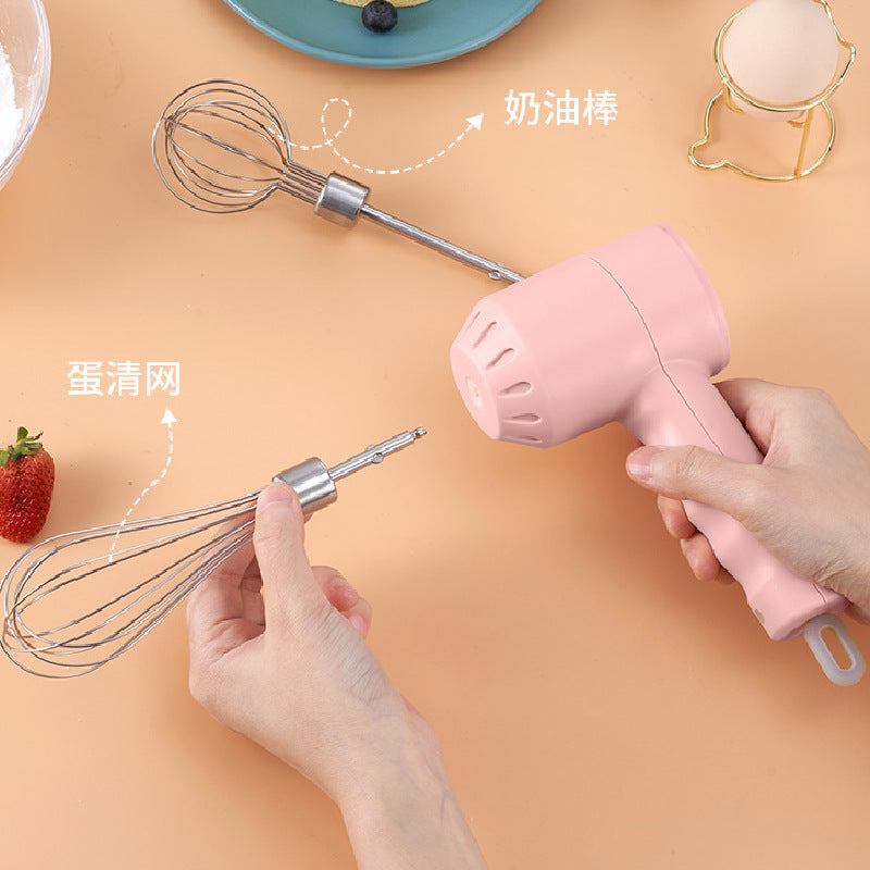 USB Charging Wireless Egg Beater Electric Home Baking Small Mixer Egg Beater Cream Whisk Handheld