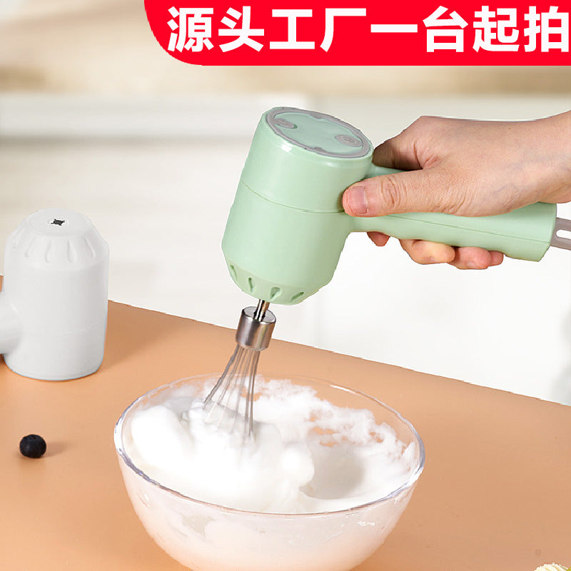 USB Charging Wireless Egg Beater Electric Home Baking Small Mixer Egg Beater Cream Whisk Handheld