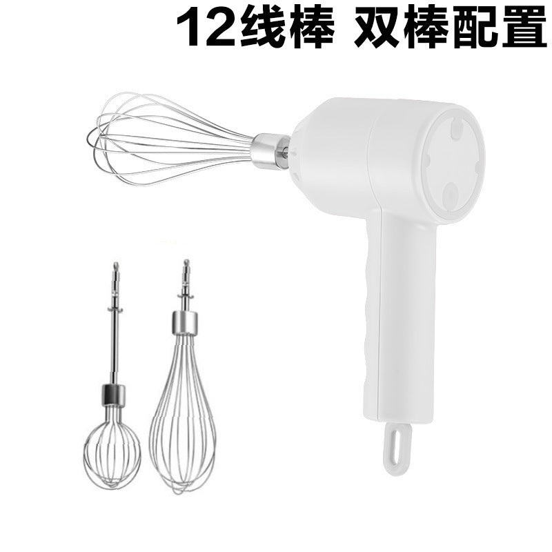 USB Charging Wireless Egg Beater Electric Home Baking Small Mixer Egg Beater Cream Whisk Handheld