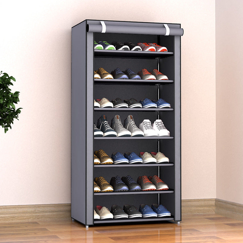 Shoe Rack Dustproof Storage Shoe Cabinet Multi-layer Small Shoe Rack Dormitory Hall Storage Rack Simple