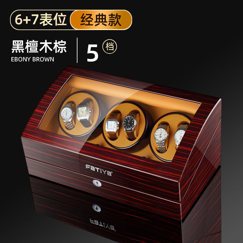 Watch Shaker Mechanical Watch Household Self-swing Watch Spinner Automatic Watch Swing Rotating Watch Box Winding Storage Box