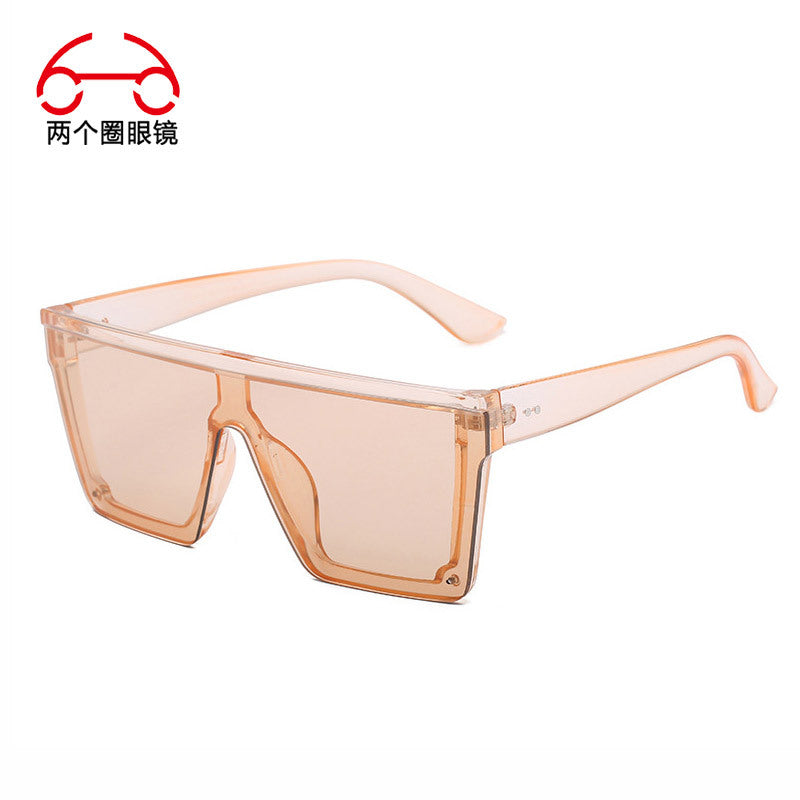 Two Circles Cycling Glasses One-piece Coated Men&#039;s Goggles Women&#039;s Windproof Marathon Running Sports Goggles