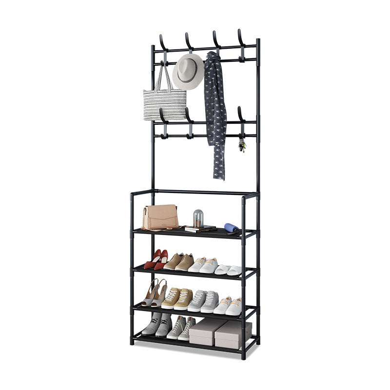 New Shoes And Hats Rack Simple Shoes Rack Floor-type Multi-layer Shoes Rack Modern Simple Household Multi-functional Hanger Special Price