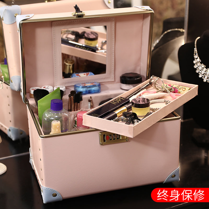 Trend Super Popular Makeup Box Portable Large-capacity Storage Box Tattoo Tool Box Korean Version Makeup Art