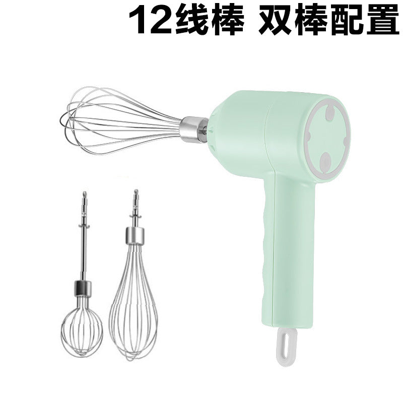 USB Charging Wireless Egg Beater Electric Home Baking Small Mixer Egg Beater Cream Whisk Handheld