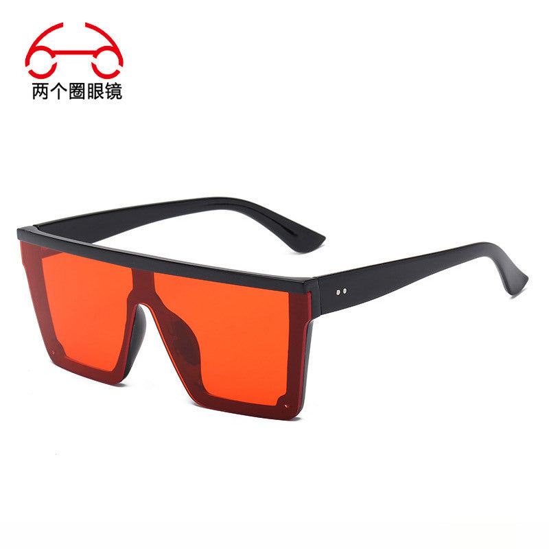 Two Circles Cycling Glasses One-piece Coated Men&#039;s Goggles Women&#039;s Windproof Marathon Running Sports Goggles